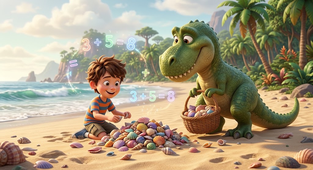 How the ‘Part-Part-Whole’ Secret Turned Leo into a Prehistoric Math Hero